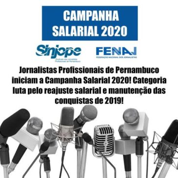 Jornalistas aprovam Pauta de Reivindicações e iniciam a Campanha Salarial 2020