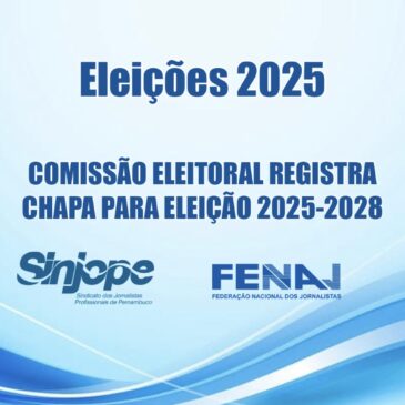 Comissão Eleitoral informa o registro de Chapa – Eleições 2025