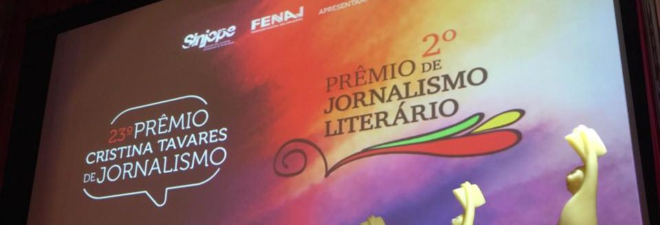 Sinjope e Fenaj lançam 23º Prêmio Cristina Tavares de Jornalismo e 2º Prêmio de Jornalismo Literário