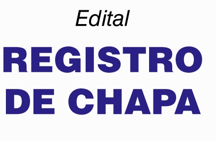 Edital de Registro de Chapa Definitiva 2019