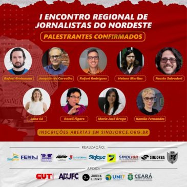 Sindicatos de Jornalistas do Nordeste convocam a categoria para Encontro Regional